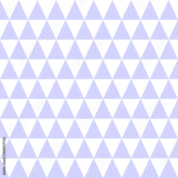 Fototapeta seamless blue purple triangle abstract pattern