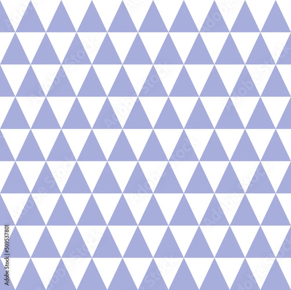 Fototapeta seamless blue purple triangle abstract pattern