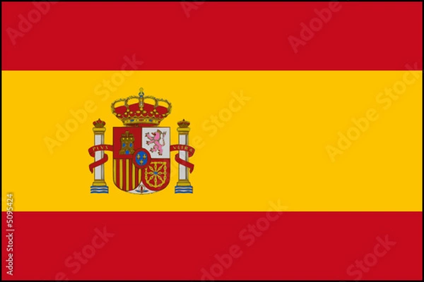 Obraz Drapeau de l'Espagne