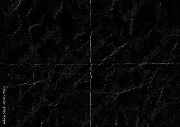 Obraz grungy old folded paper or cardboard texture, overlay template