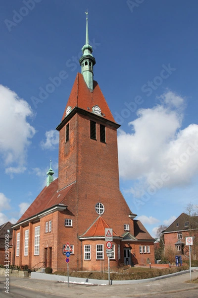 Fototapeta Michaeliskirche in Kiel
