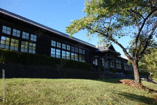 Obraz 川場村歴史民族資料館　川場村歴史民族資料館(旧川場小学校校舎)　群馬県　川場村