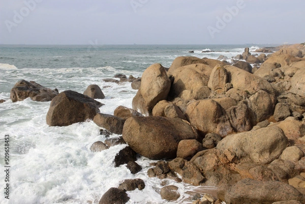 Fototapeta As rochas e o mar