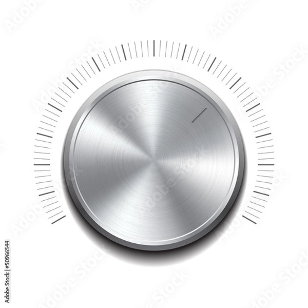 Fototapeta Volume button -music knob
