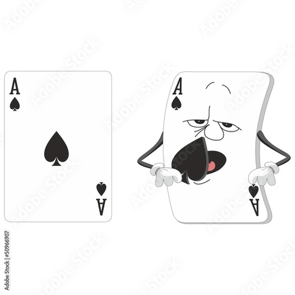 Obraz Playing card set 14