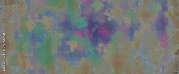 Obraz 抽象的　水彩画　テクスチャ