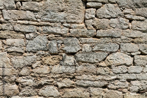 Fototapeta alte Steinwand- / Mauertextur