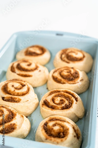 Fototapeta Cinnamon rolls