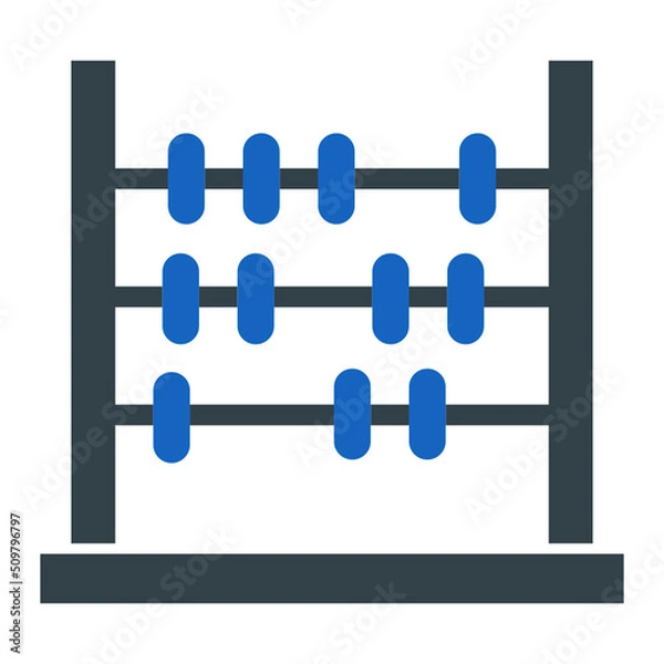 Fototapeta Abacus Icon Design