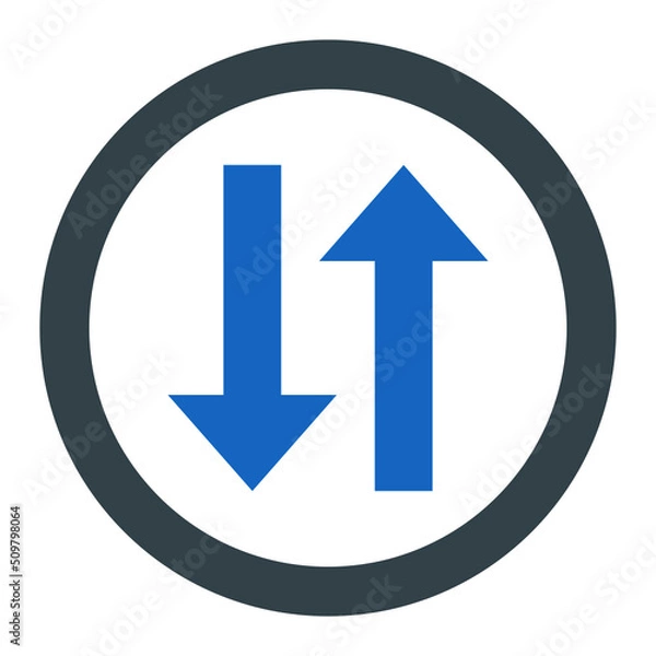 Obraz Up Down Icon Design