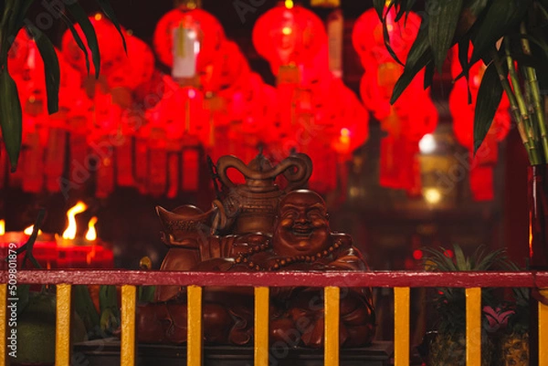 Obraz candles in the temple