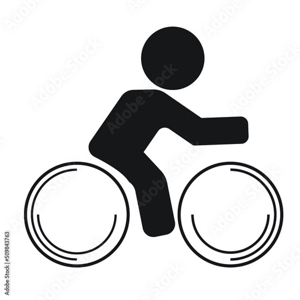 Obraz bicycle  design template illustration