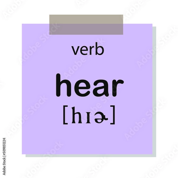 Fototapeta Learning a new language. English language.