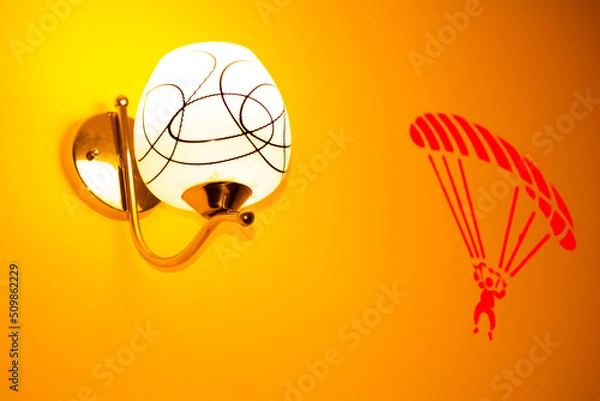 Obraz light and parachute 