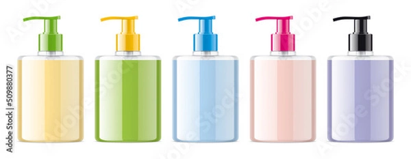 Fototapeta Set of Droppers bottles. 