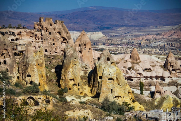 Fototapeta カッパドキアの鳩の谷