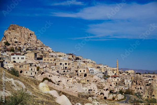 Obraz カッパドキアからの市街の景色