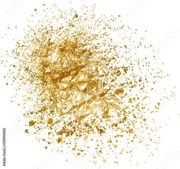 Obraz Gold Glitter Effect