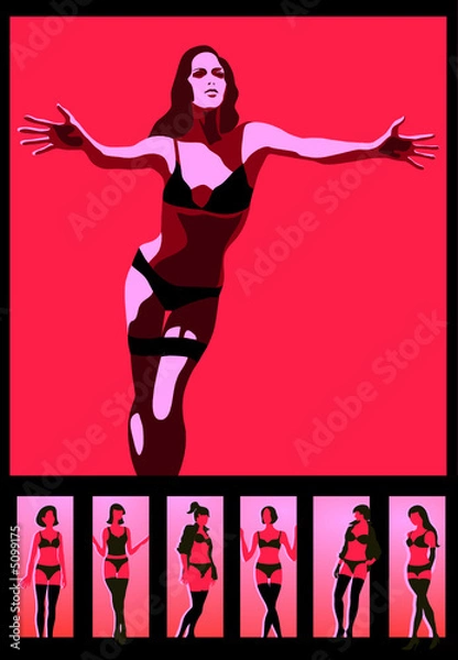 Obraz Red light district