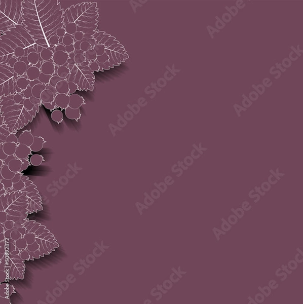 Fototapeta Fantasy spring flowers growing. Vector illustration