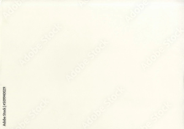 Fototapeta High resolution old light beige paper texture background scan with fine grain fiber and dust particles smooth uncoated aged paper for wallpapers and material mockup