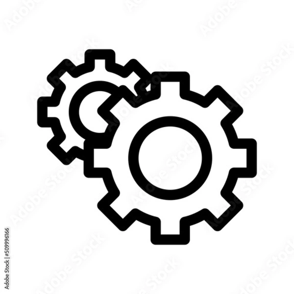 Fototapeta System Icon Vector Symbol Design Illustration
