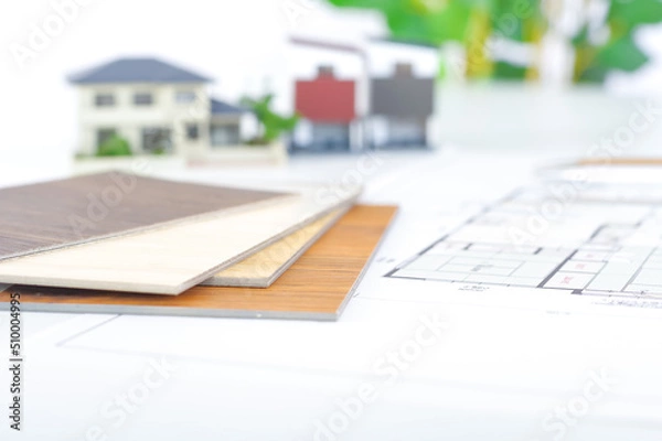 Fototapeta 住宅の計画イメージ