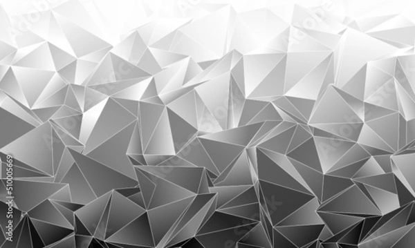 Fototapeta abstract  background. Design wallpaper. 3d mosaic triangles. vector