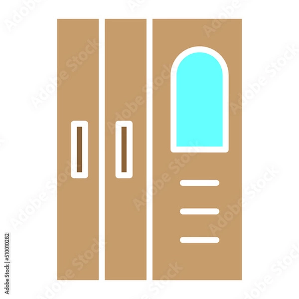 Fototapeta cupboard icon