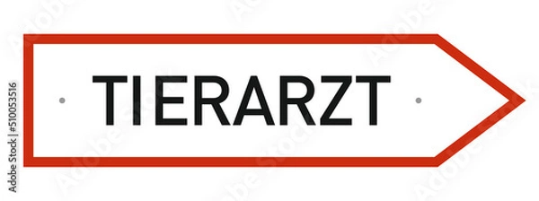 Fototapeta Schild100622b