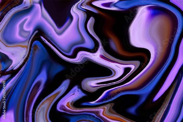 Fototapeta Colorful Liquid Background desing, Fluid painting abstract texture,aet technique, abstract background with smoke