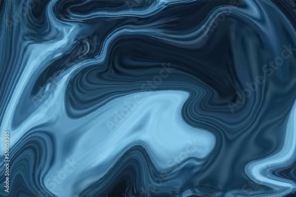 Obraz Colorful Liquid Background desing, Fluid painting abstract texture,aet technique, abstract blue background