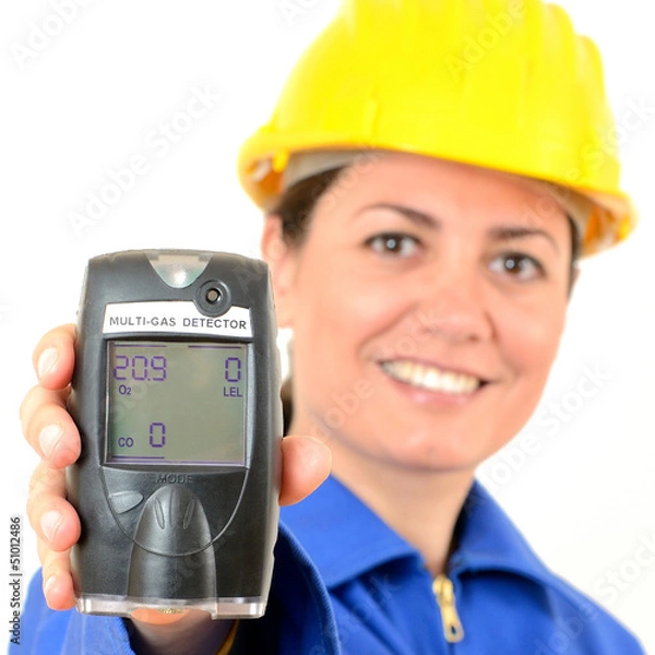 Obraz Multi-gas detector, a device for measuring the concentration of