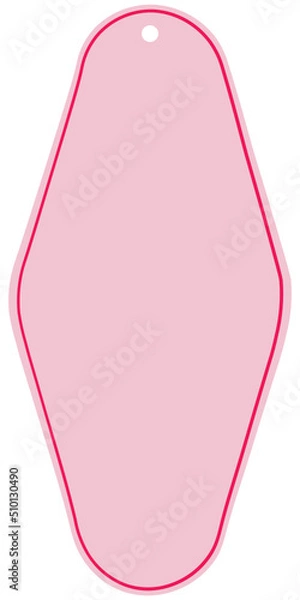 Obraz motel keychain template, motel keychain svg, hotel keychain template svg, keychain svg, Keychain Pattern SVG, Key Ring Pattern, motel keyrin
