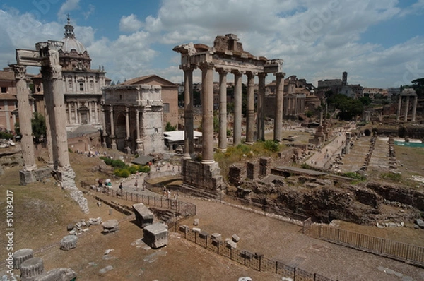 Fototapeta イタリア、ローマの遺跡