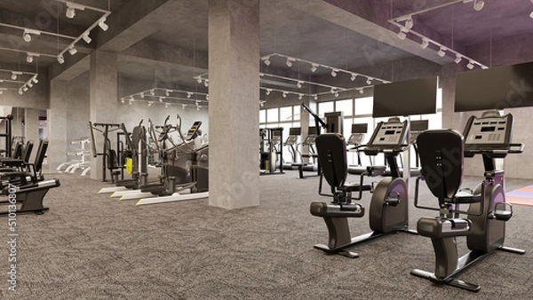 Fototapeta フィットネスクラブ