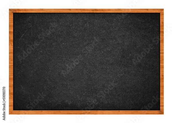 Fototapeta Black chalkboard