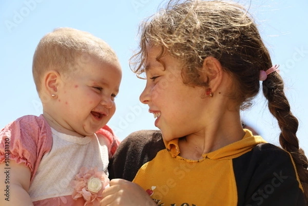 Fototapeta little moms