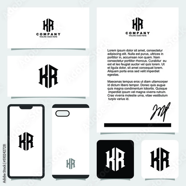 Fototapeta logo mark template 