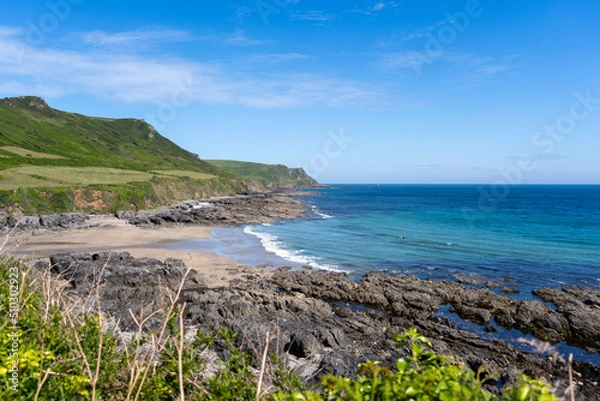 Fototapeta lanacombe Beach