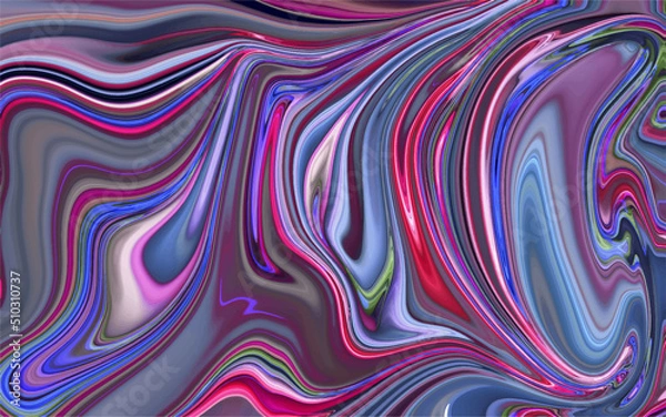 Obraz Stylish marble wave texture illustration.