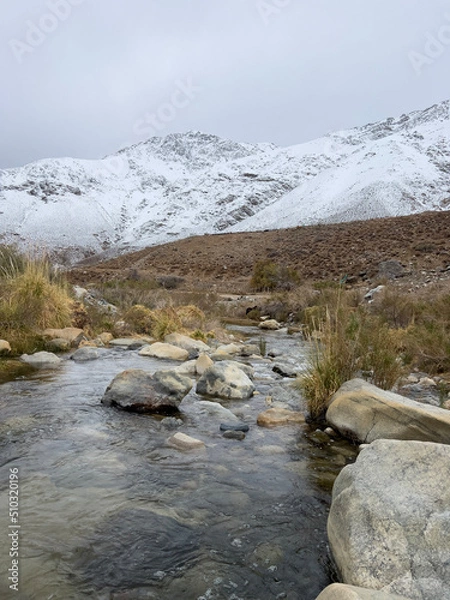 Obraz river in the mountains