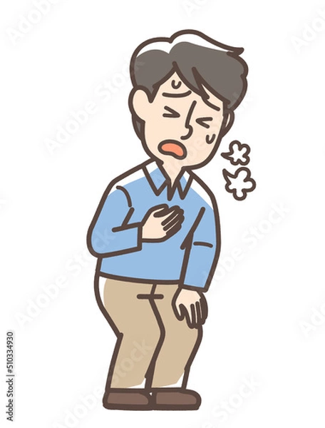 Fototapeta 疲れている男性