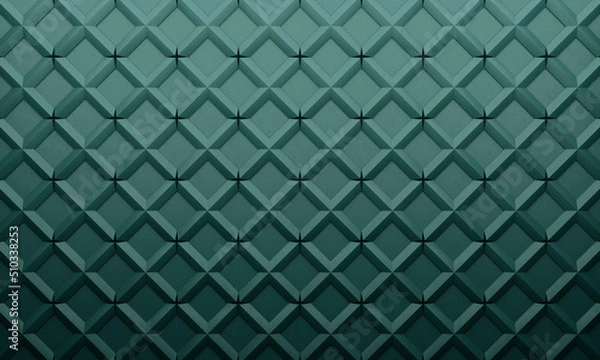 Fototapeta 3d geometric seamless pattern. 3d render abstract background. concrete texture