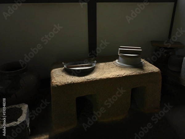 Obraz 日本の伝統的なかまど