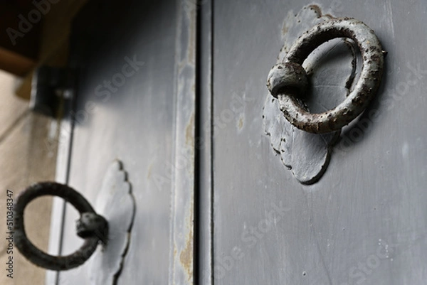 Obraz 古い鉄製の扉