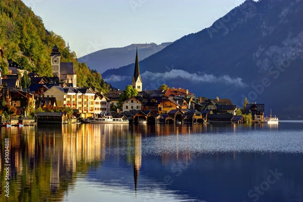 Obraz Sunrise in Hallstatt