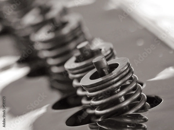 Fototapeta ventile eines oldtimers