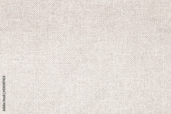 Fototapeta Natural linen material textile canvas texture background