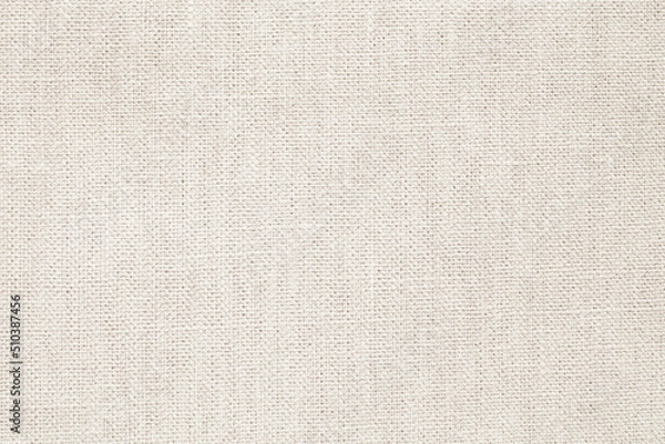 Fototapeta Natural linen material textile canvas texture background